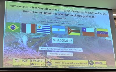 Winter school: From meso- to submesoscale circulation structures: satellite and in-situ measurements, physical mechanisms and biological impact