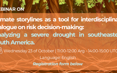 Webinar: Climate storylines as a tool for interdisciplinary dialogue on risk decision-making